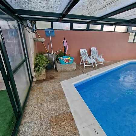 Casa Piscina Agua Quente De Sal בית נופש