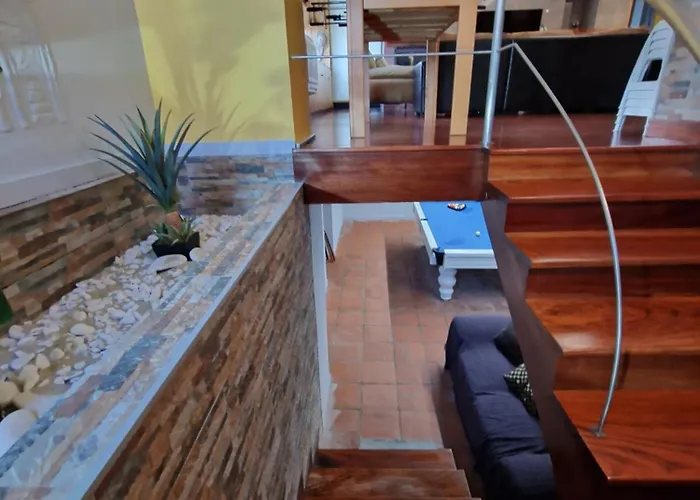 Casa Piscina Agua Quente Ferienhaus *